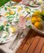 Lemon Bliss Outdoor Table Runner – Stain Resistant & Waterproof (Lemon Bliss) 14x108 Inch